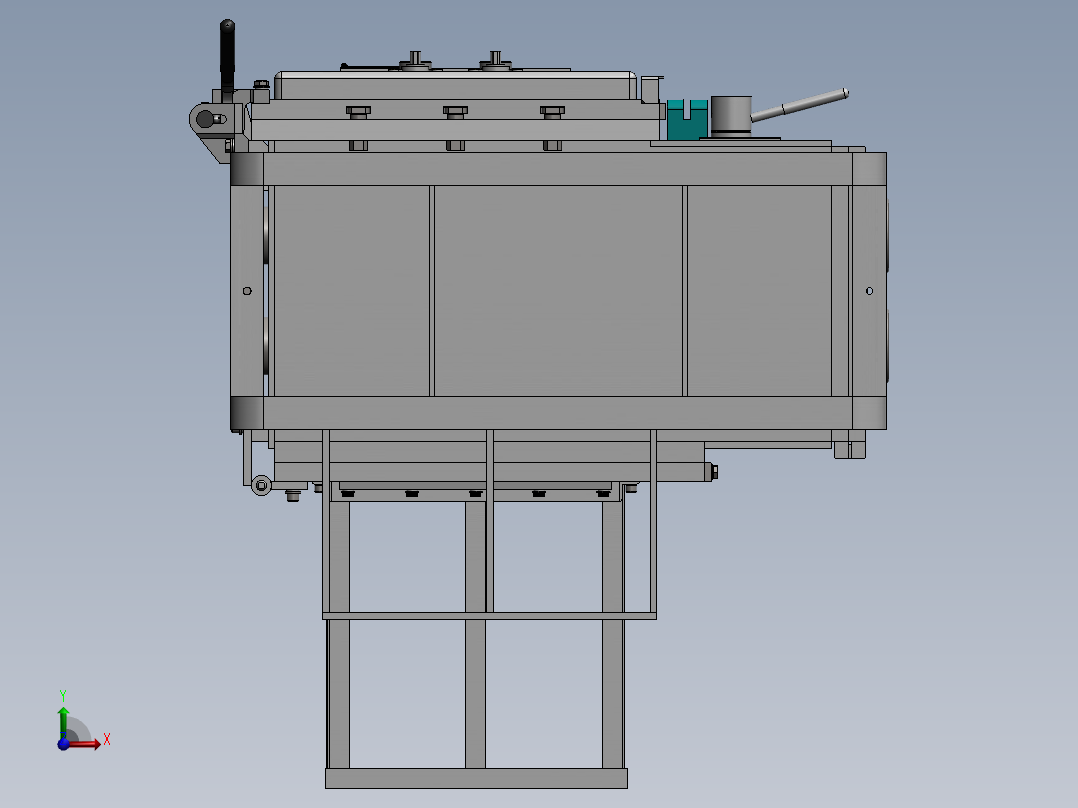 矿用隔爆兼本质安全型交流变频器841717==160前视图
