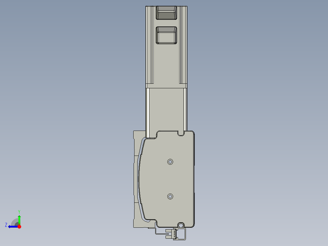 威洛博双电机滑台-VBF14S2-L100-S700-BLR-P40-C6右视图