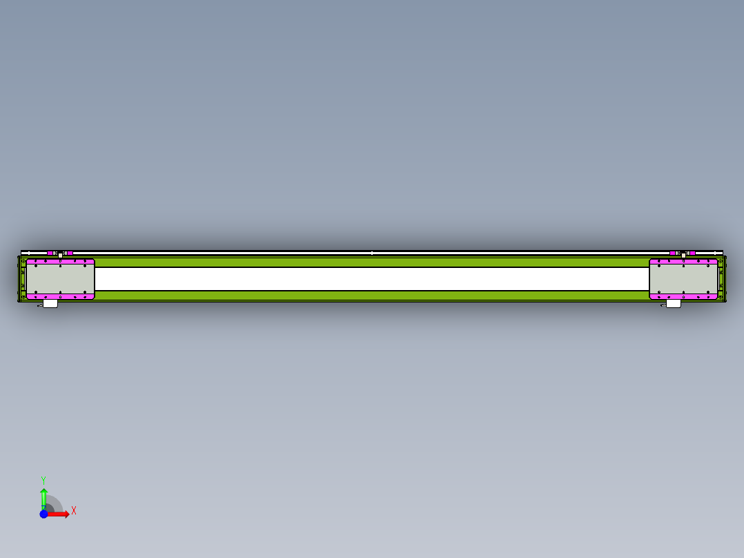 威洛博LC系列3d模型模组2LC14S2Y-S1650前视图