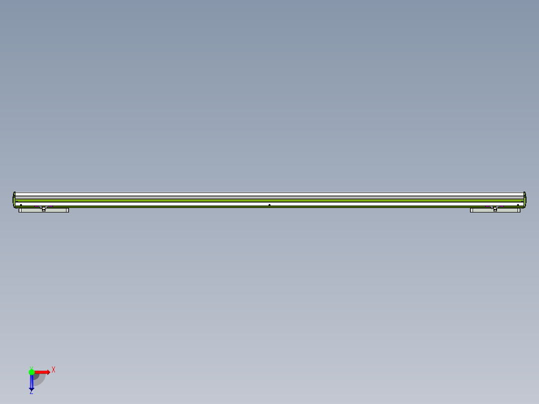 威洛博LC系列3d模型模组2LC14S2Y-S1650俯视图