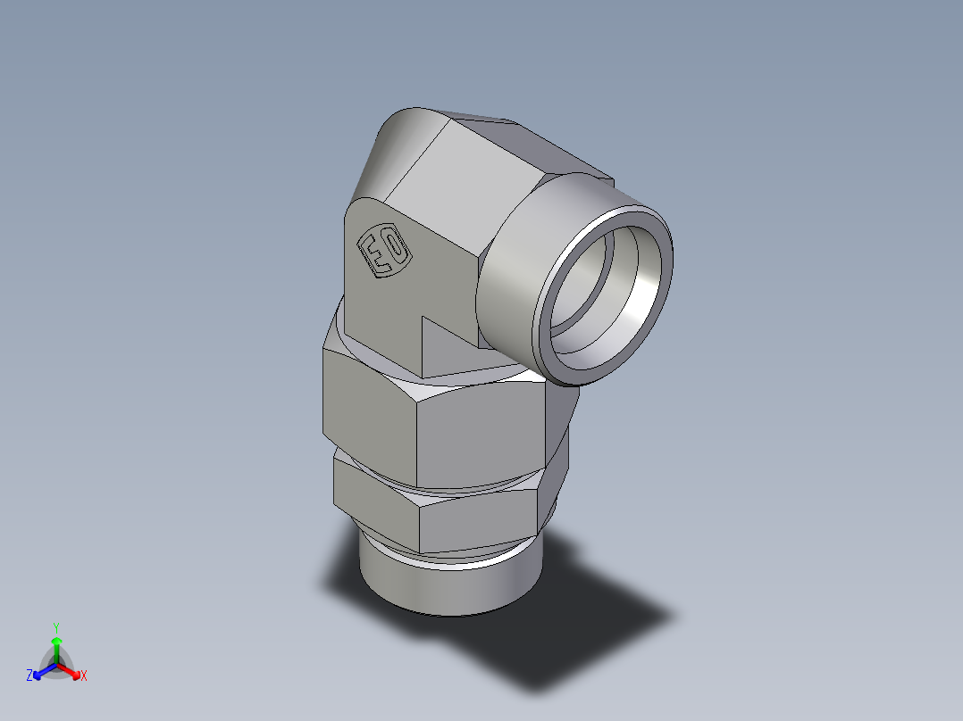 卡套式工业通用硬管接头EO_Assembled_adjustable_standpipe_elbow_EVW38SROMD71