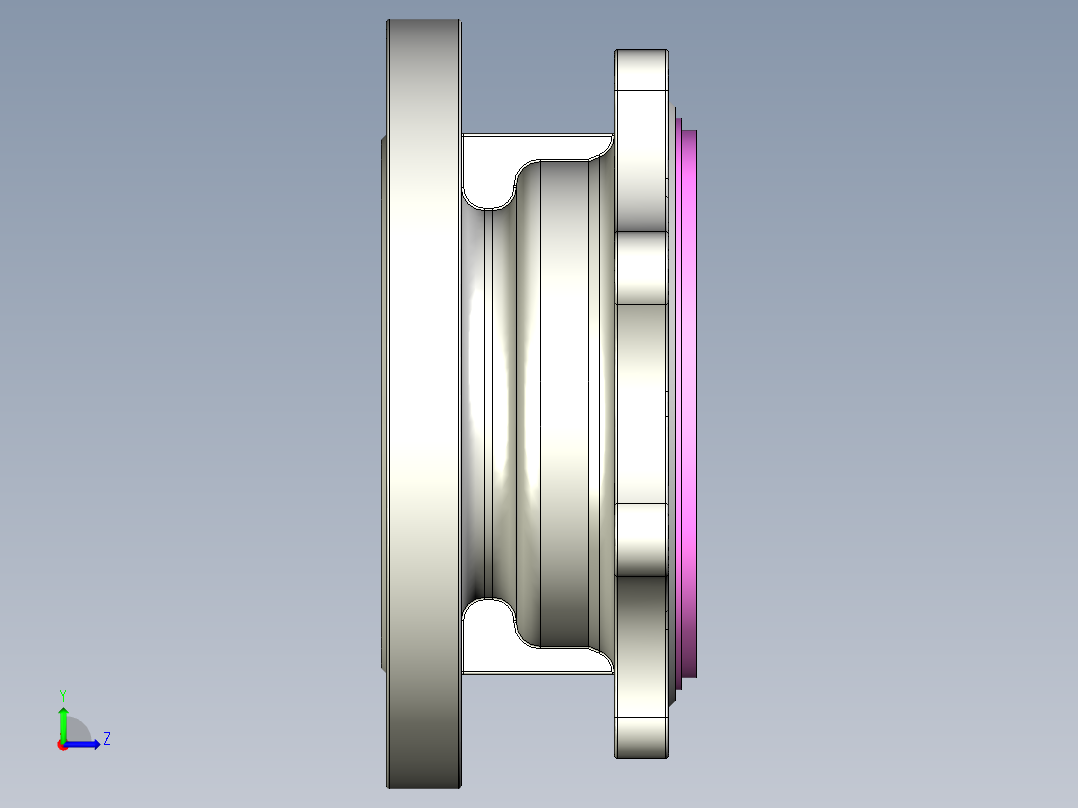 管道手动球阀-水管开关阀-手动阀门User Library-md52c150dn100-1_MD52C150DN100.FCP - 副本左视图