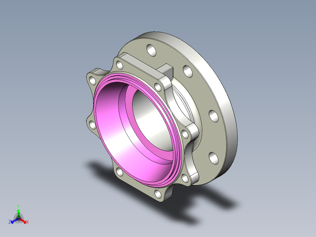 管道手动球阀-水管开关阀-手动阀门User Library-md52c150dn100-1_MD52C150DN100.FCP - 副本正等轴测图