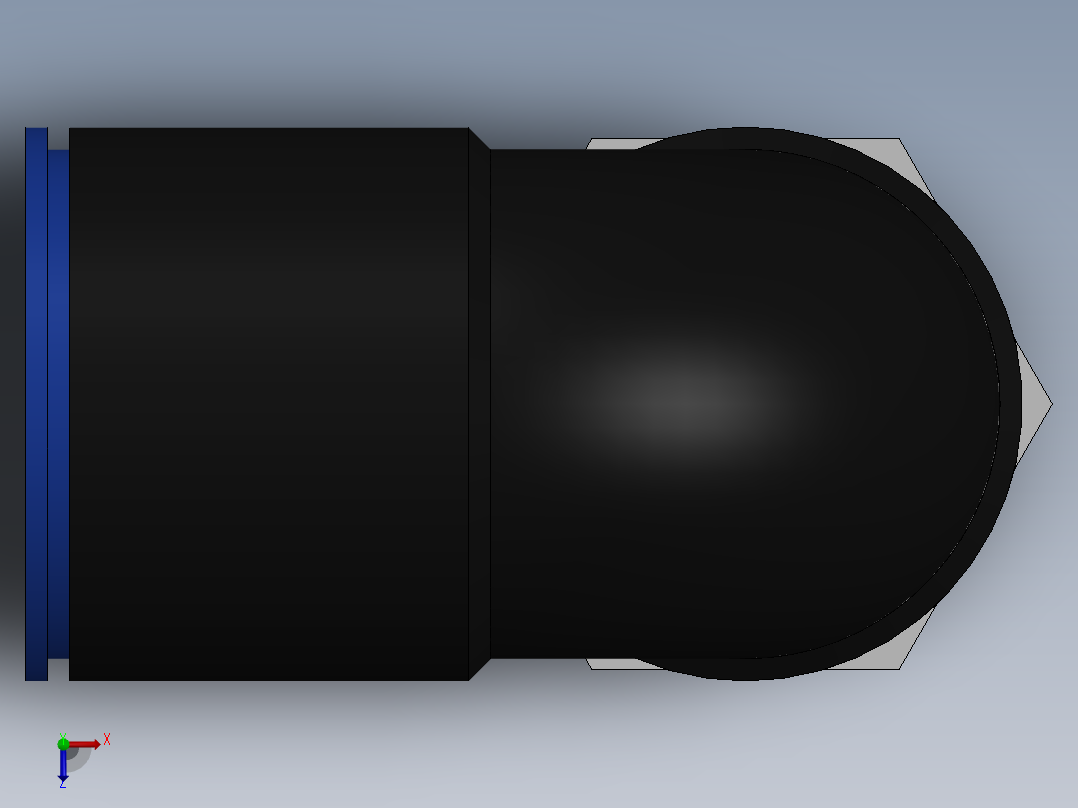 Ø16 x 1-2G COTOVELO 90° MACHO GIRAT. (C02471648)俯视图