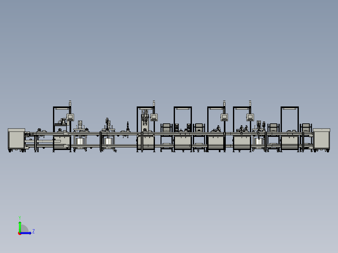 发电机总成装左视图