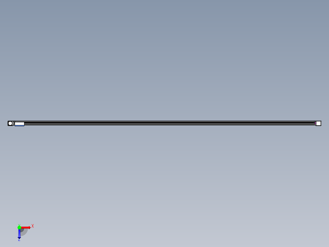 威洛博LB.GB同步带传动--欧规系列GB8-L192-S5550-BL-P75-K俯视图