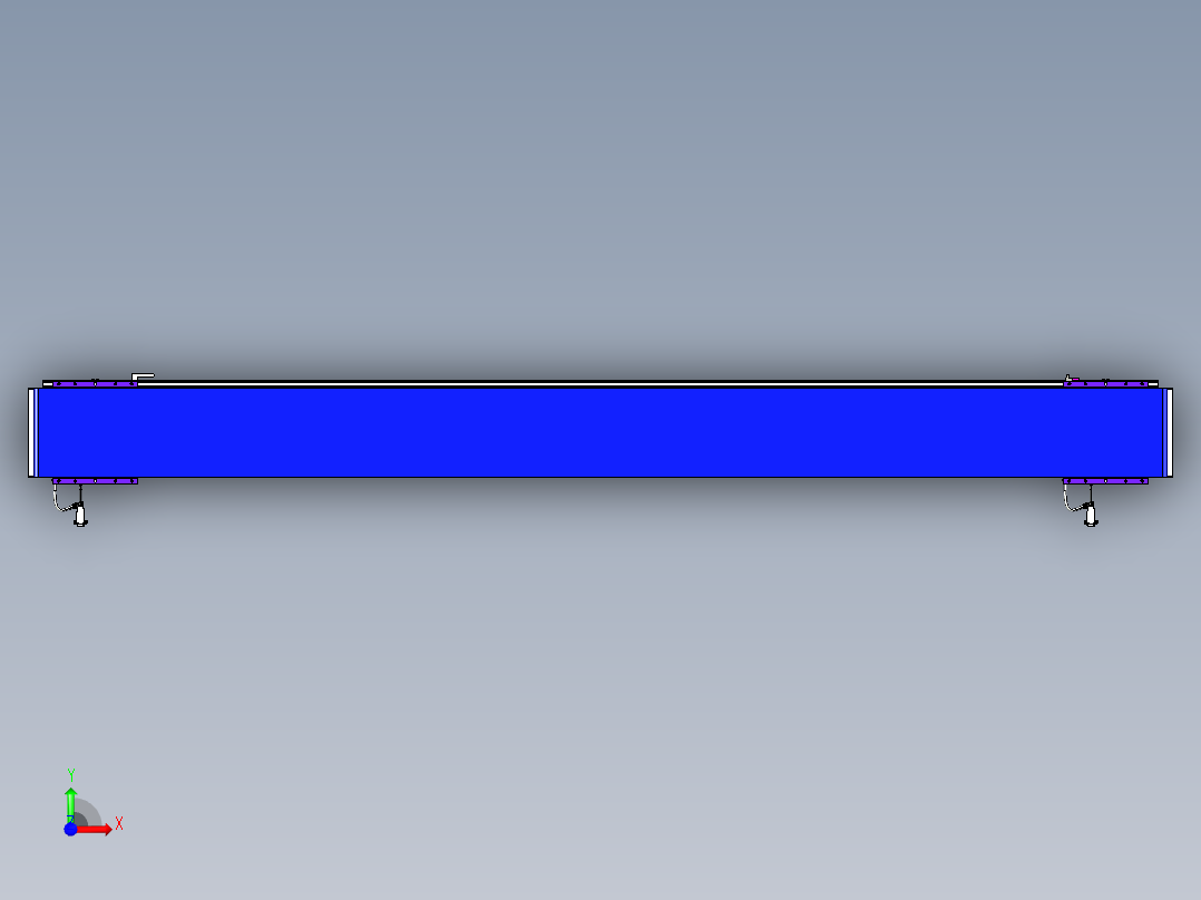威洛博VL系列直线电机模组-2VL22H3-S2250前视图