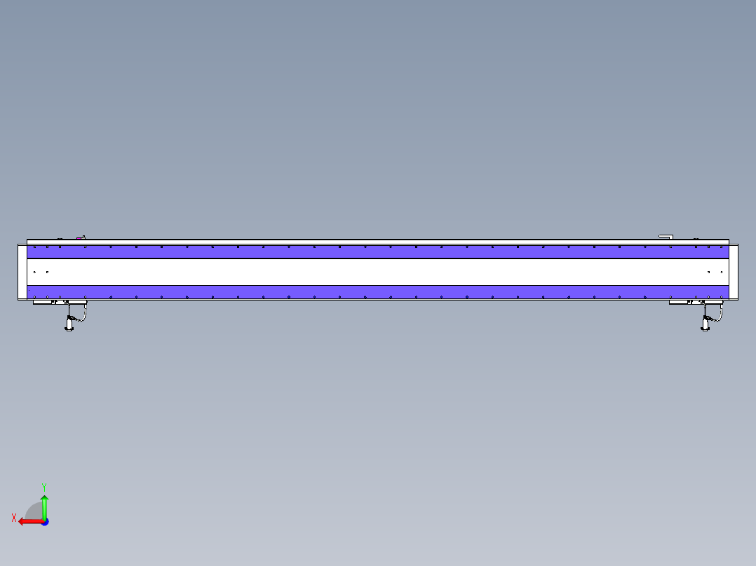 威洛博VL系列直线电机模组-2VL22H3-S2250后视图