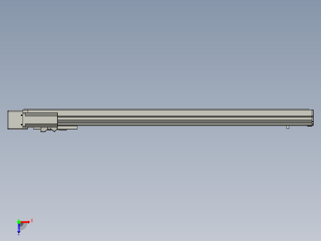 VF丝杆传动-一般环境VT6-L10-C-S600-BR-P10-D4俯视图