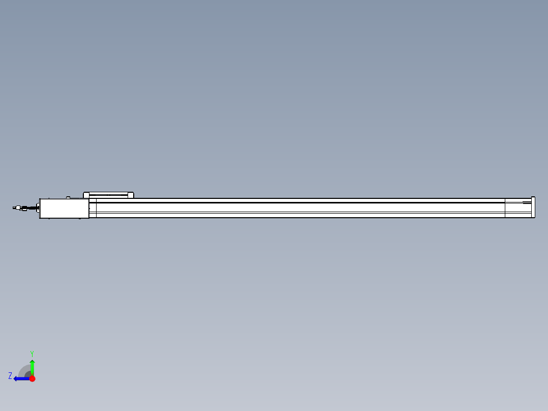 威洛博LB.GB同步带传动--欧规系列LB6A-L65-S1250-BL右视图