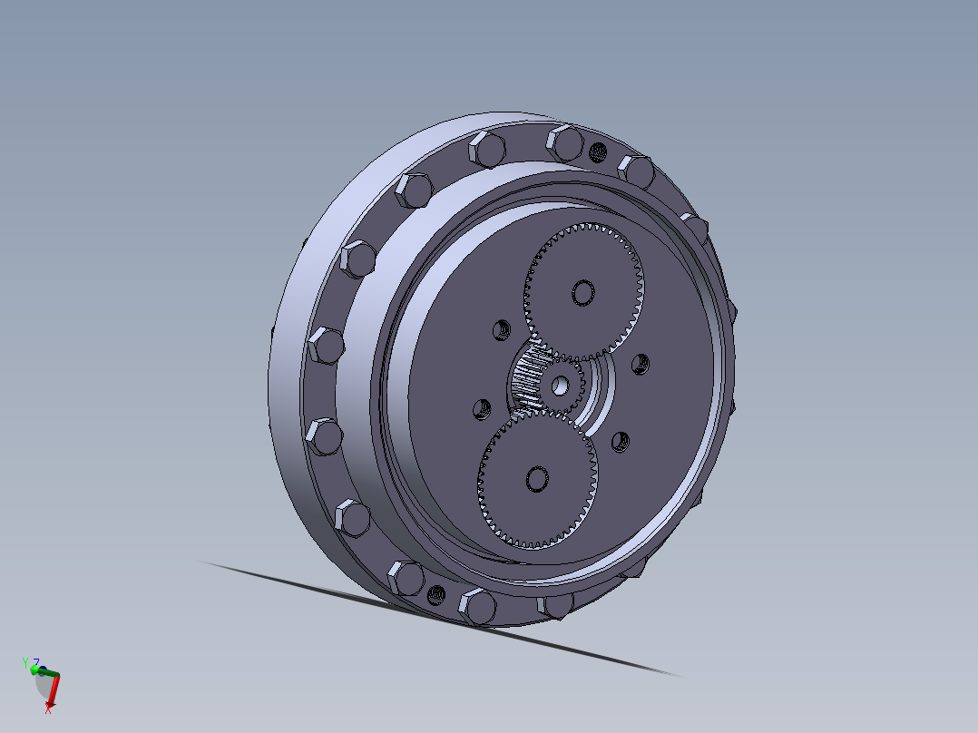 两个行星轮rv减速器设计及仿真【全套含有cad图纸三维建模】