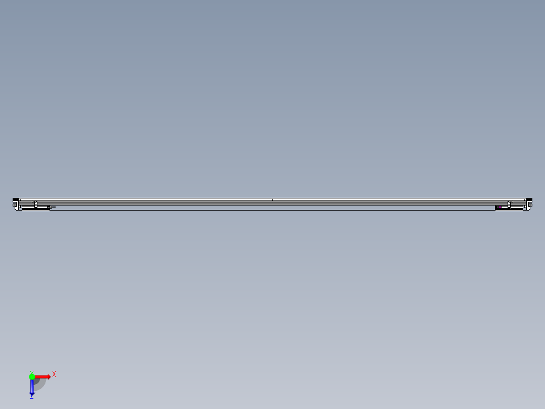 威洛博VL系列3d模型模组2VL14S2Y-S2900俯视图