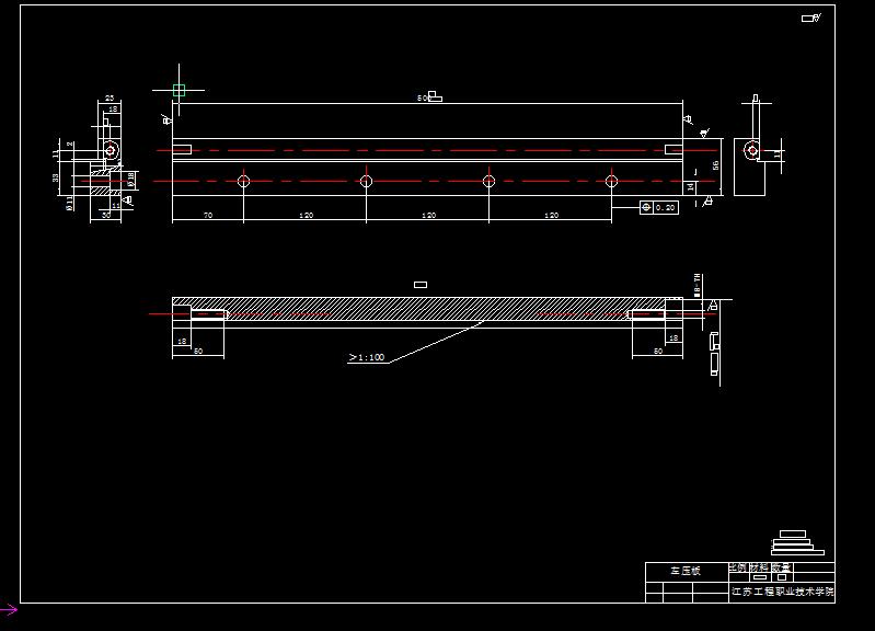 Q216-左压板数控加工工艺及编程设计【手动编程】