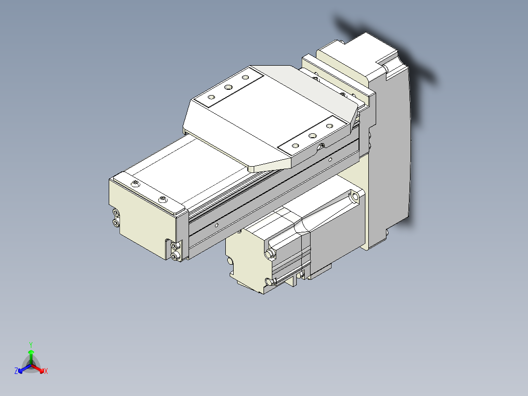 钢基模组-TPA-KCR-6005C-150A1-MP-H1正等轴测图