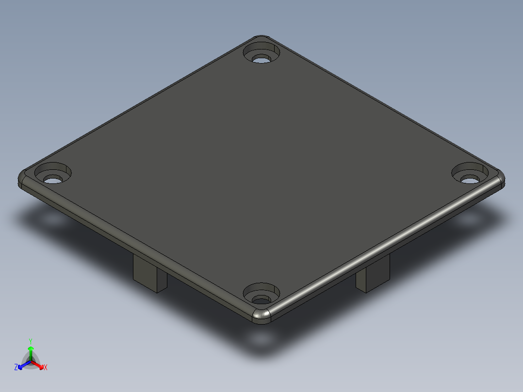 型材-KJN CABLE CONDUIT CAP 80X80 KJN511100