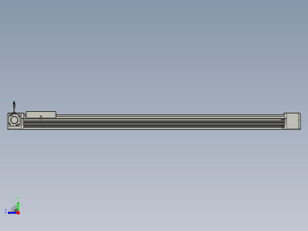 威洛博直线电机模组EB16-L208-S1600-L-ZP75-MS3-5K右视图