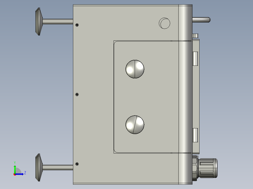 经典螺丝机供料左视图