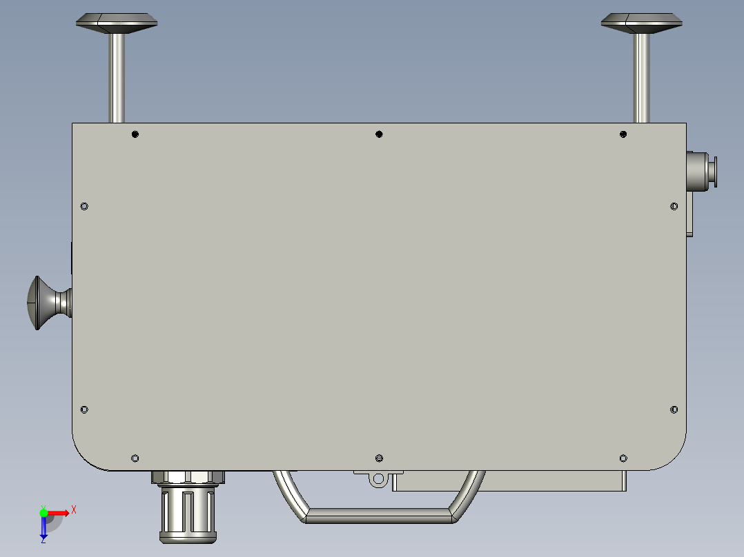 经典螺丝机供料俯视图