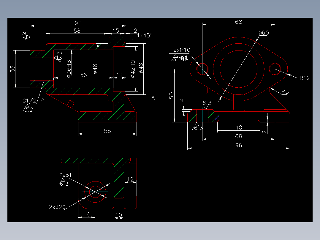 <span style='color: red'>泵</span><span style='color: red'>体</span>dwg