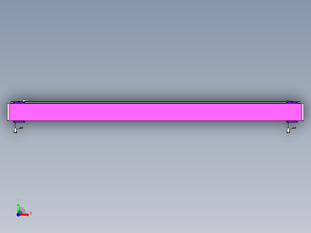 威洛博VL系列3d模型模组2VL17E1Y-S2550前视图