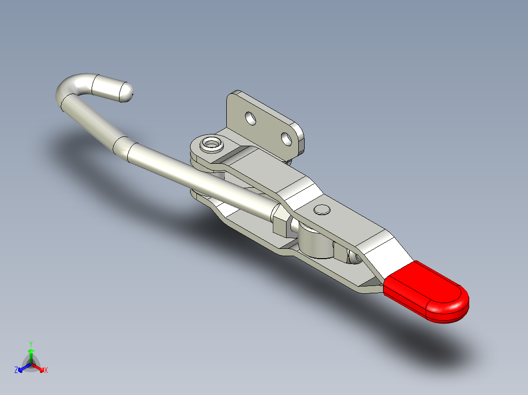 門閂式夾鉗SSP(C)-<span style='color: red'>3D</span>多系列多零件图纸模型