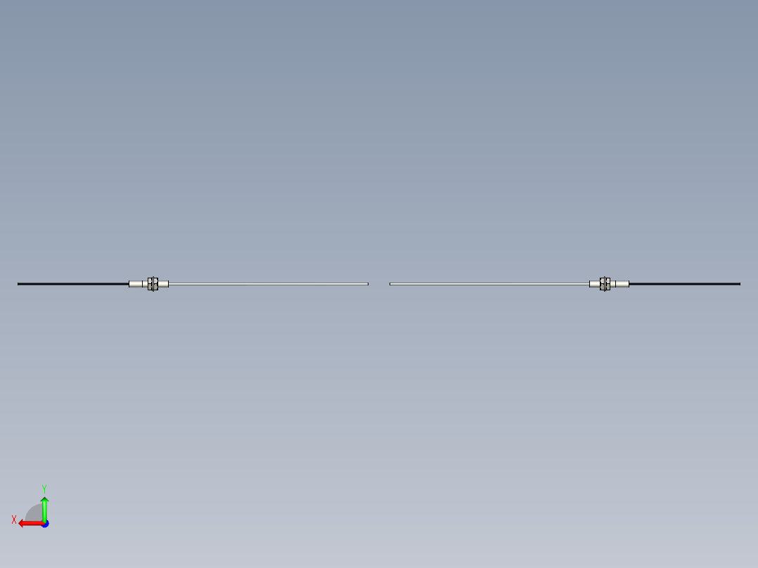 光纤元件对射型FT-D310-L后视图
