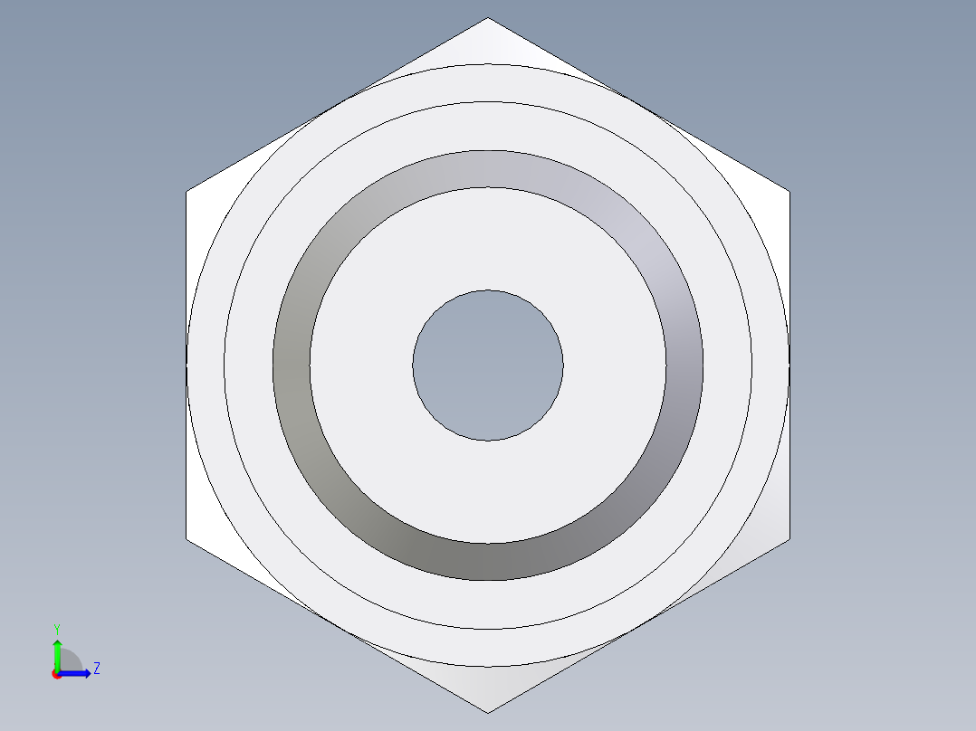 卡套式工业通用硬管接头EO_Standpipe_connector_EVGE06LMEDCF左视图