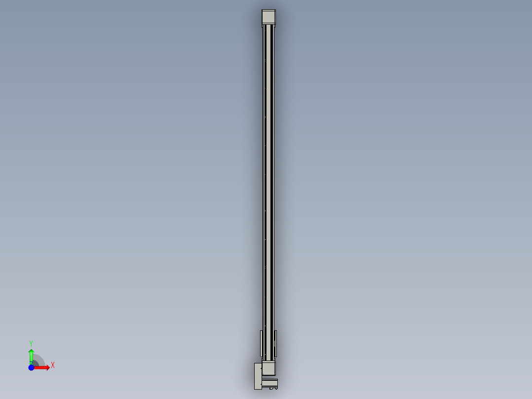 欧规系列-GB8-L96-S2100-BL-P40-MS3前视图