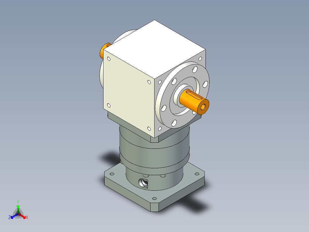 换向器PW170双轴 PLF160-L1 35-114.3-200-M12.stp