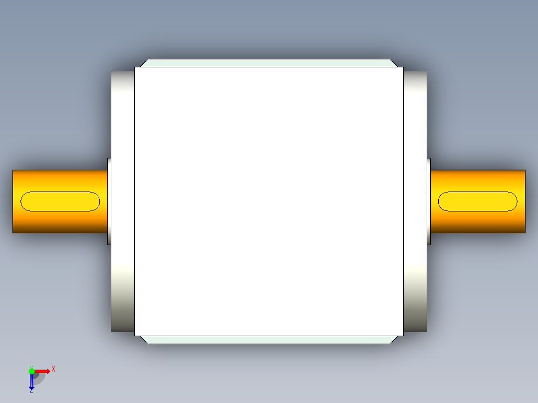 换向器PW170双轴 PLF160-L1 35-114.3-200-M12.stp俯视图
