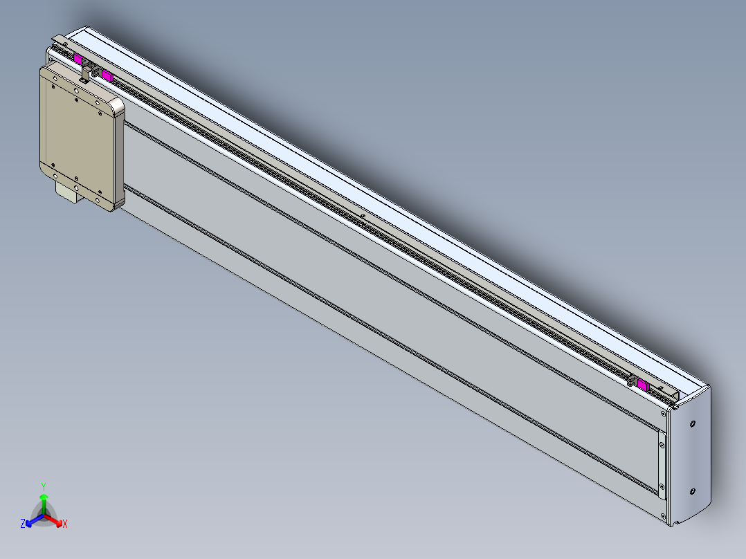 威洛博LC系列3d模型模组LC22H1Y-S1150正等轴测图