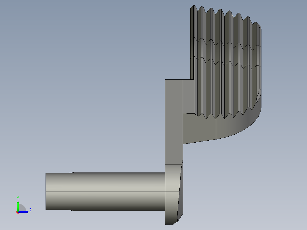 拨动杆（shoot）左视图
