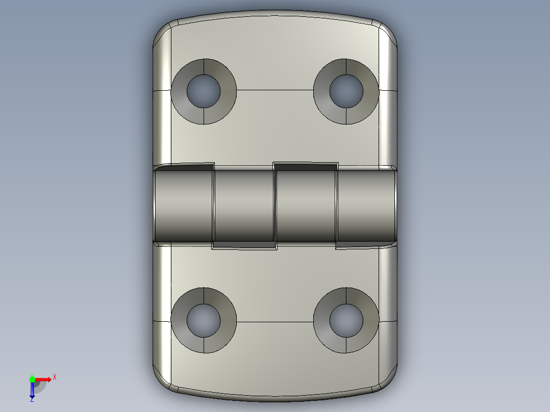 型材-KJN 40-40 COMBI HINGE 095K4040F00俯视图