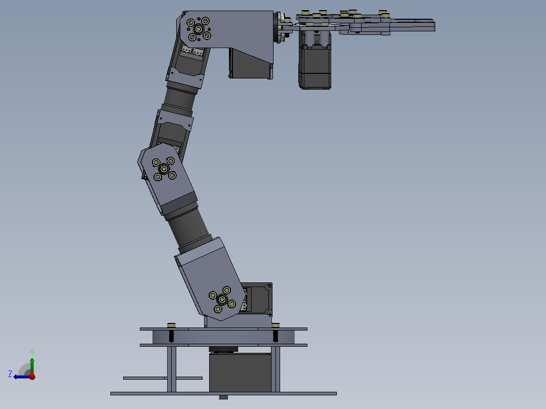 lewansoul-6dof-robot-arm SW.1右视图
