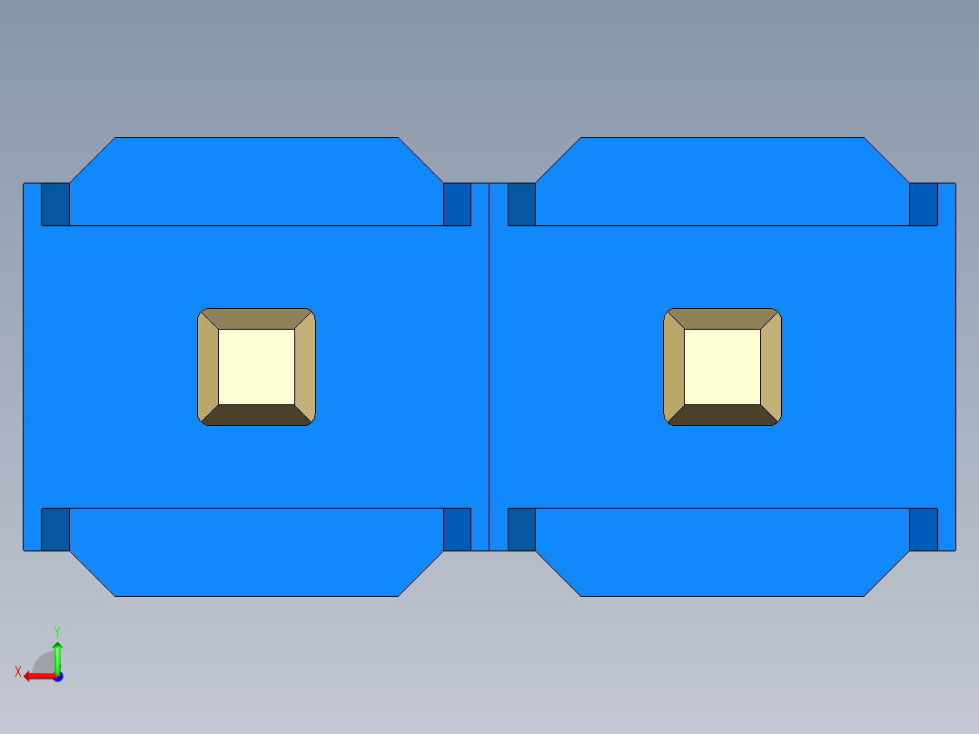 彩色公头100mil（2.54mm）系列-DS1021_blue_1x02p_100mil_Type1_rev1.0后视图