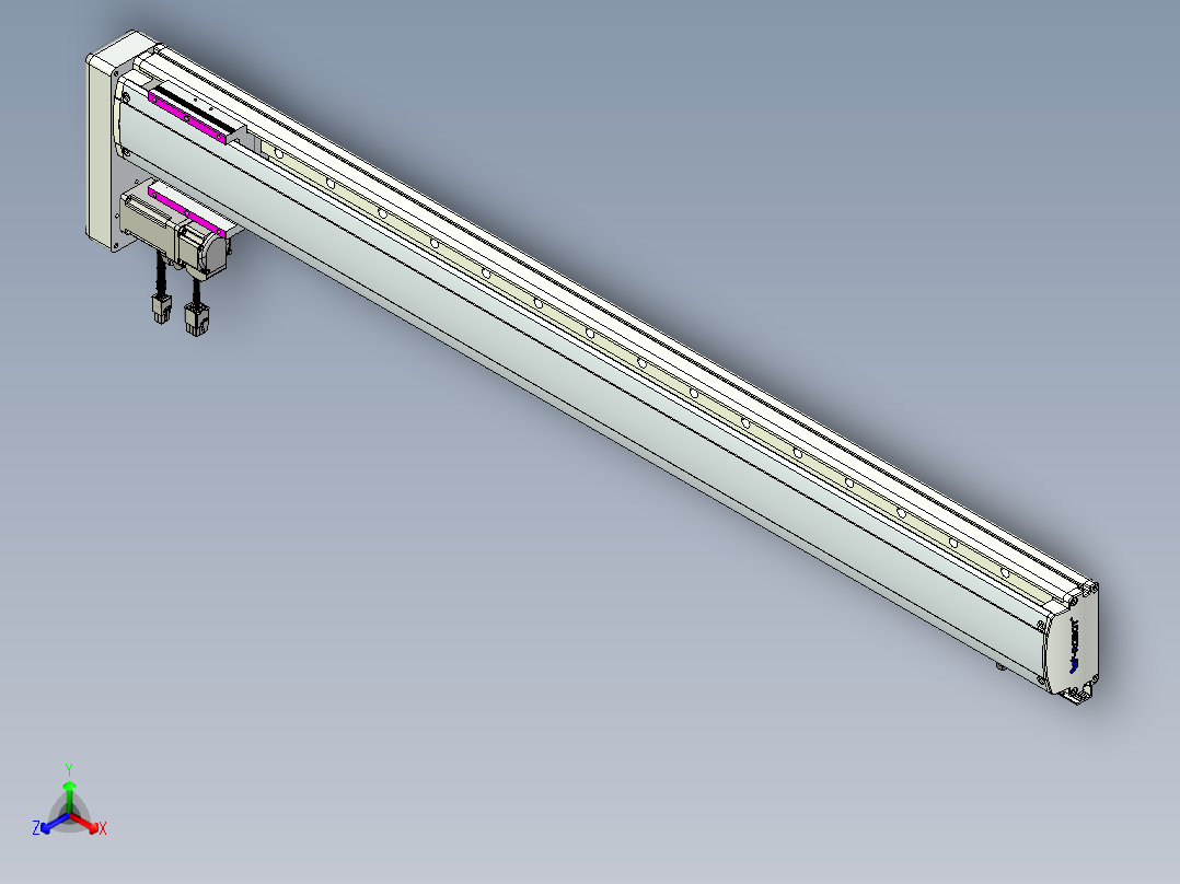 威洛博QF10-Lxx-C-S900-BL-ZP10-C3正等轴测图