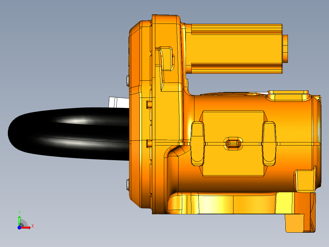 ABB全系列机器人3-3D模型 (126)前视图