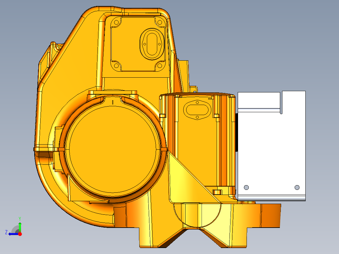 ABB全系列机器人3-3D模型 (126)右视图