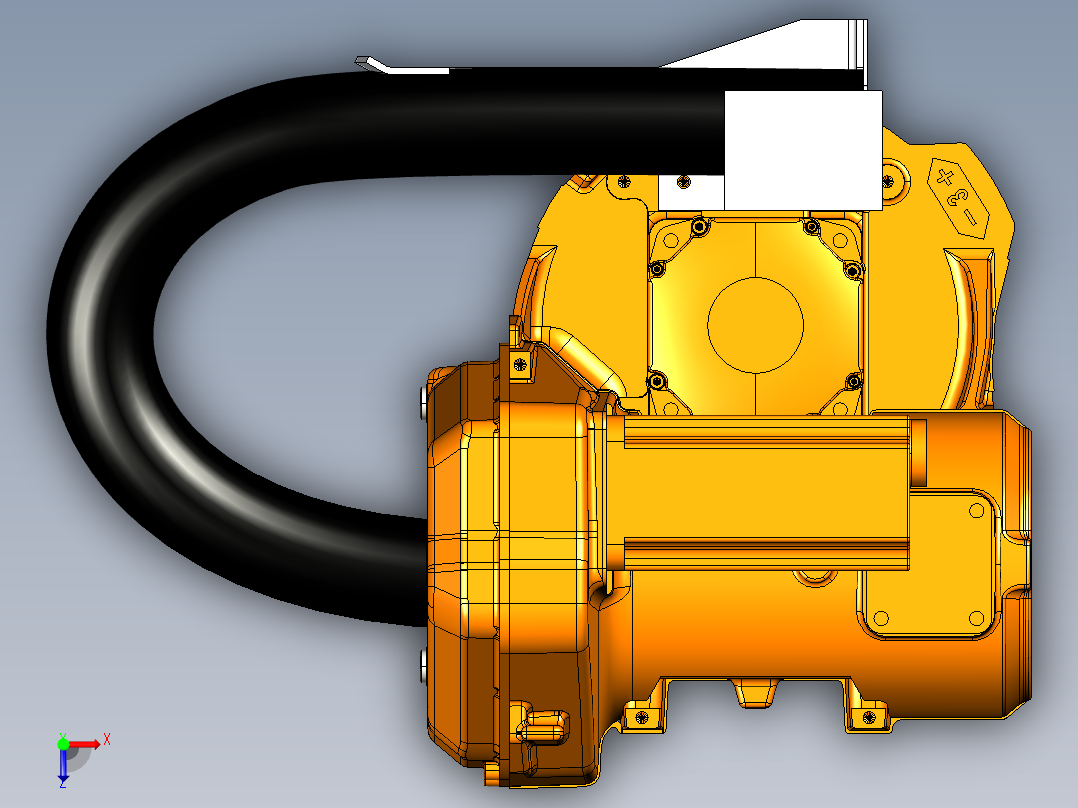 ABB全系列机器人3-3D模型 (126)俯视图