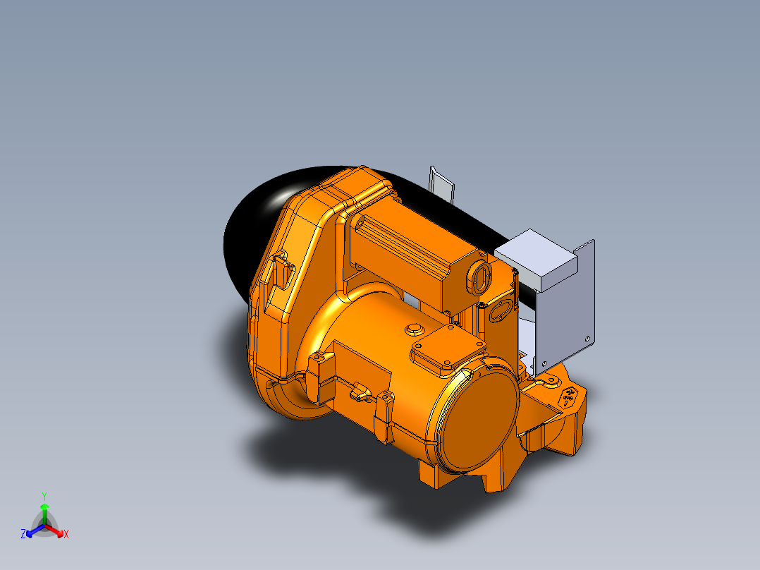 ABB全系列机器人3-3D模型 (126)正等轴测图