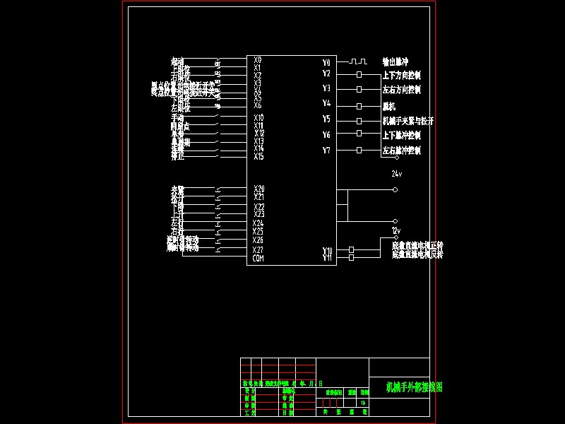 Q148-基于PLC的小型搬运机械手控制系统设计