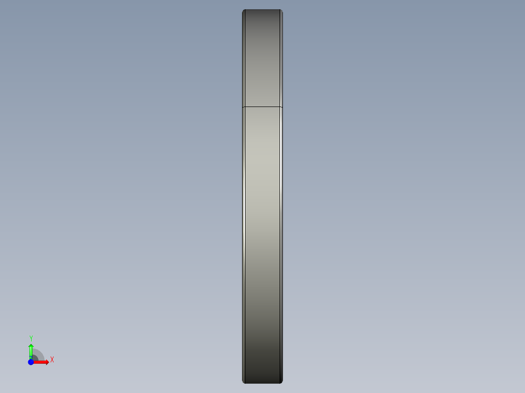 深沟球轴承61819前视图