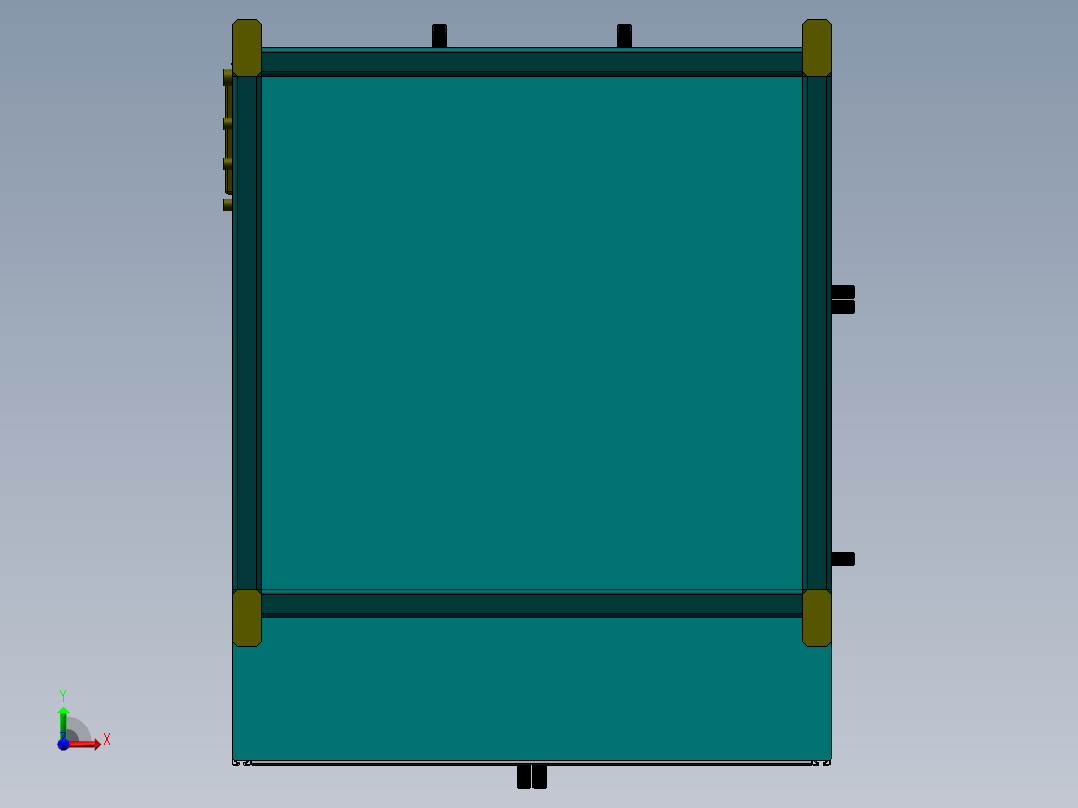 4工位锁螺丝机前视图