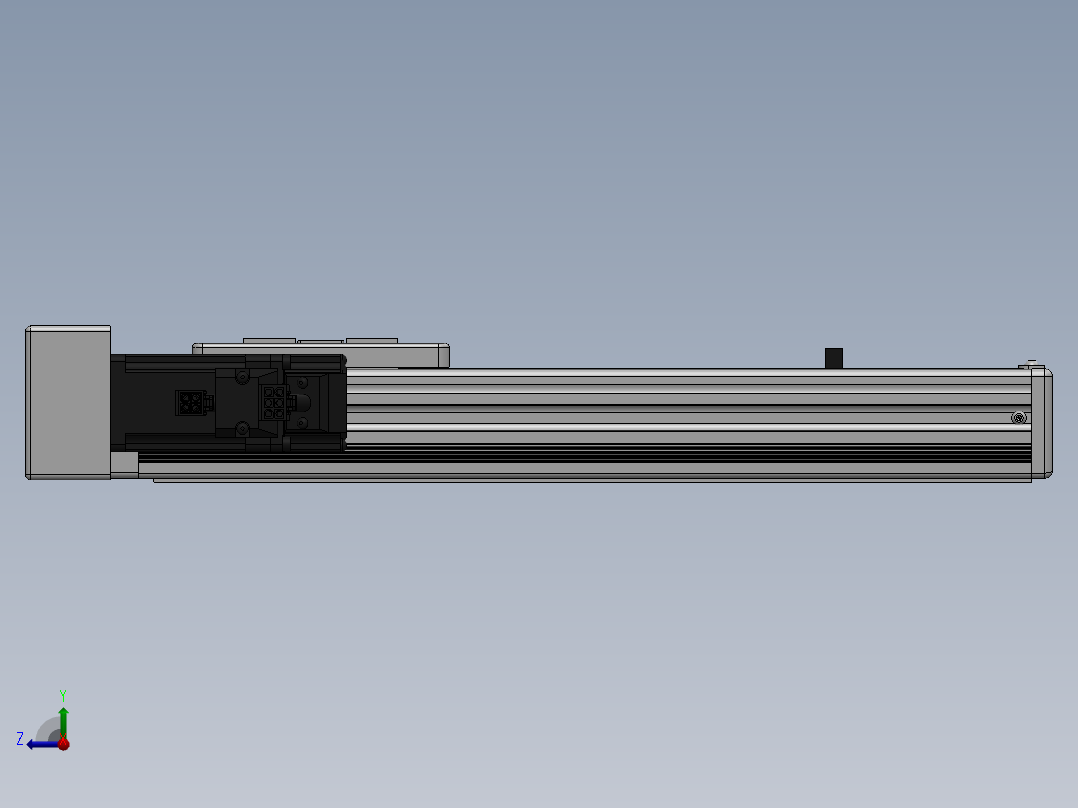 精密模组MY60-T10-200L-BL-P10B-C4-C右视图
