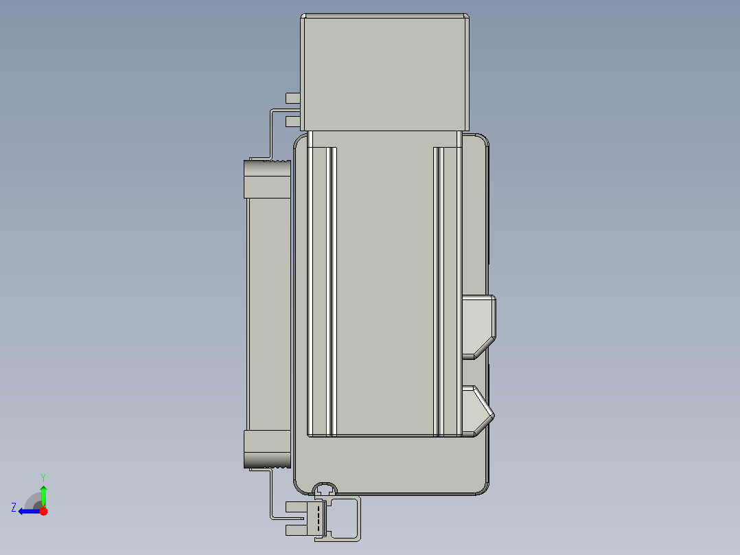 威洛博双电机滑台-VBC14S2-L50-S500-BLR-P40-C6右视图