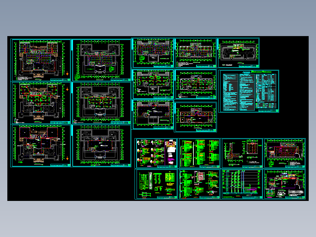 某图书馆电气施工图