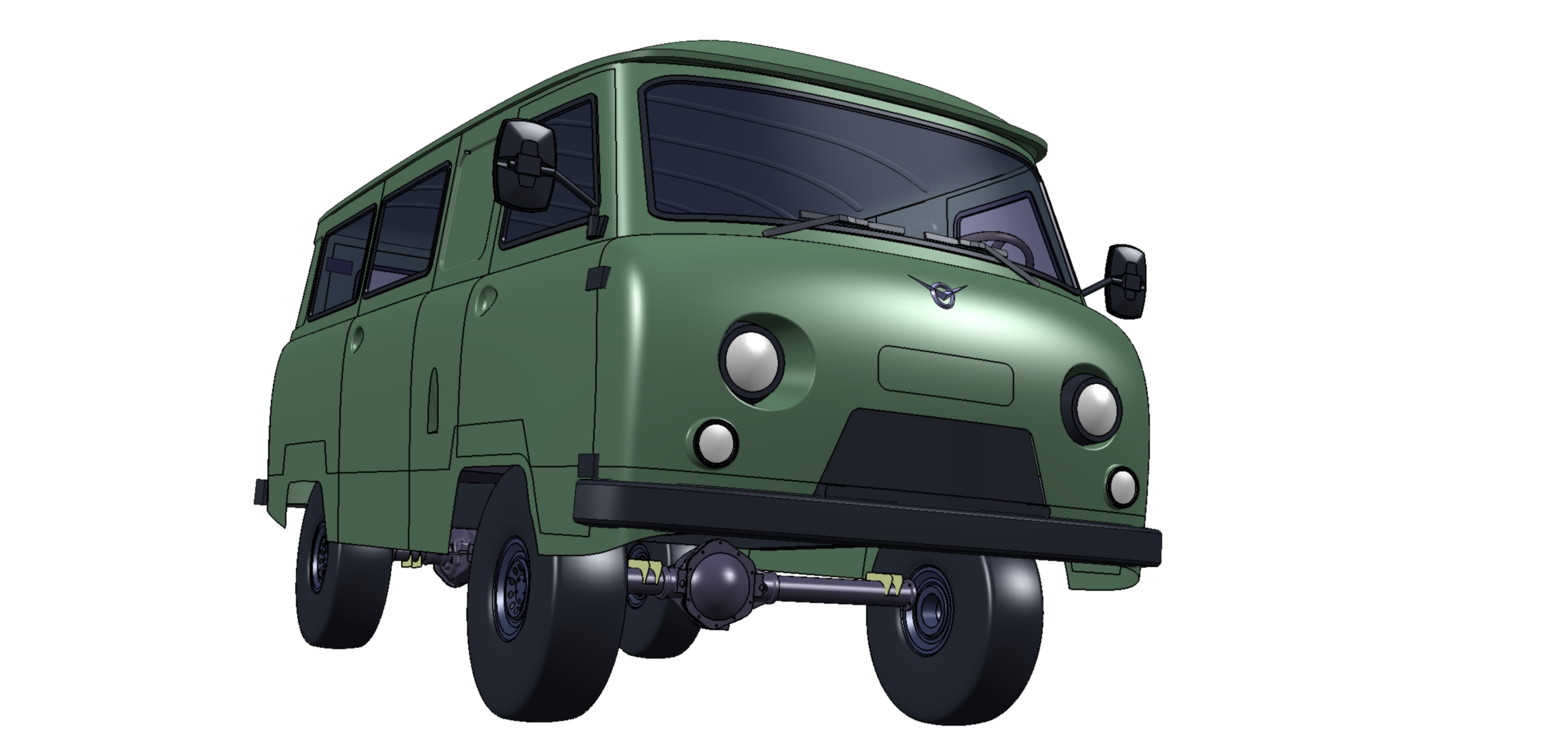 老式面包车