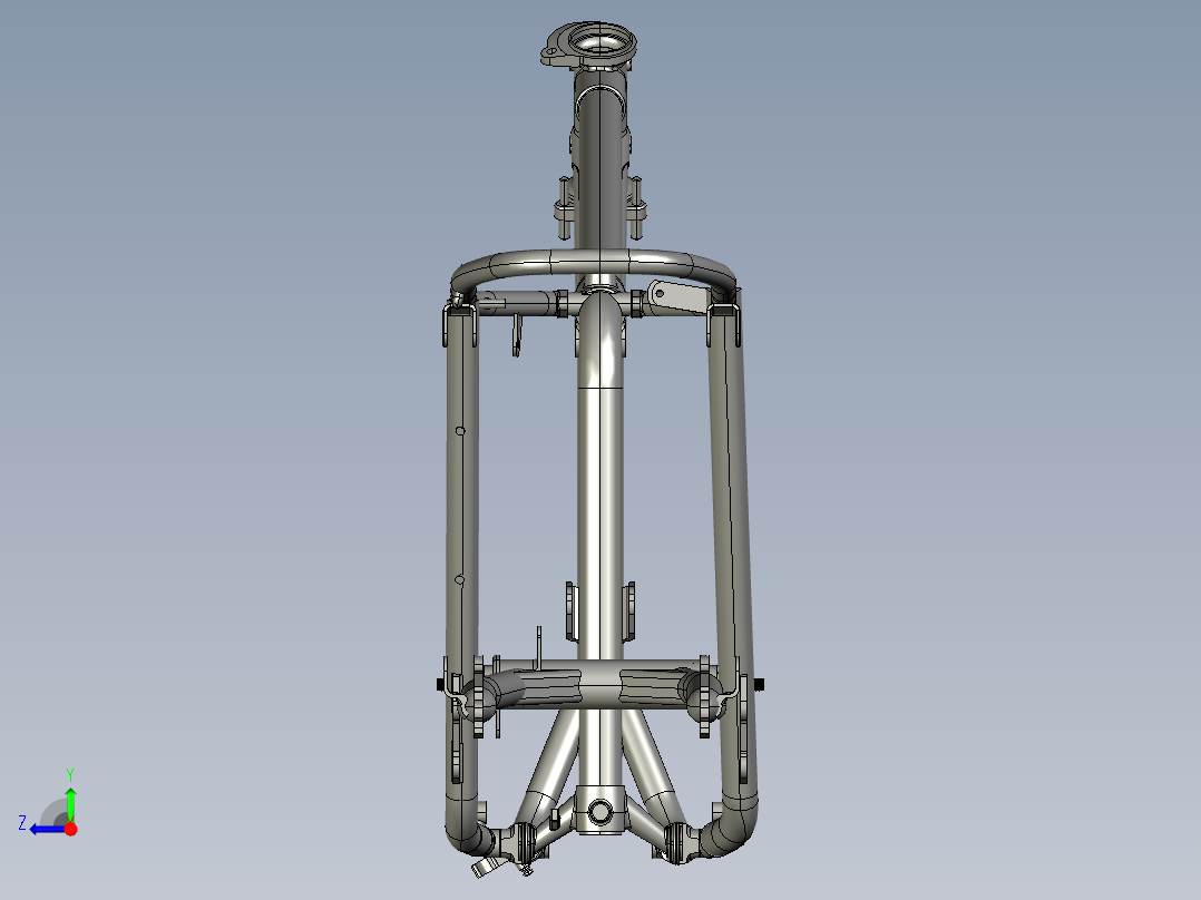 048-摩托车右视图
