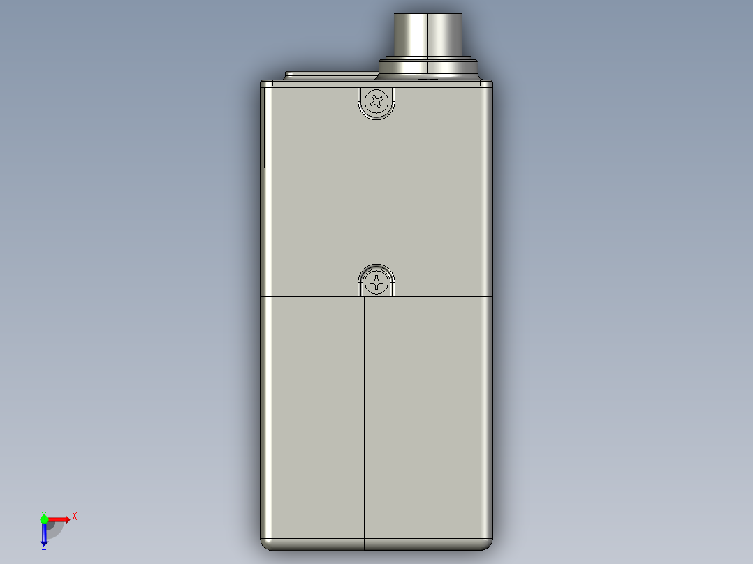 大恒相机镜头Daheng_MER2-W90(S90)_3D_Drawing多系列图纸俯视图