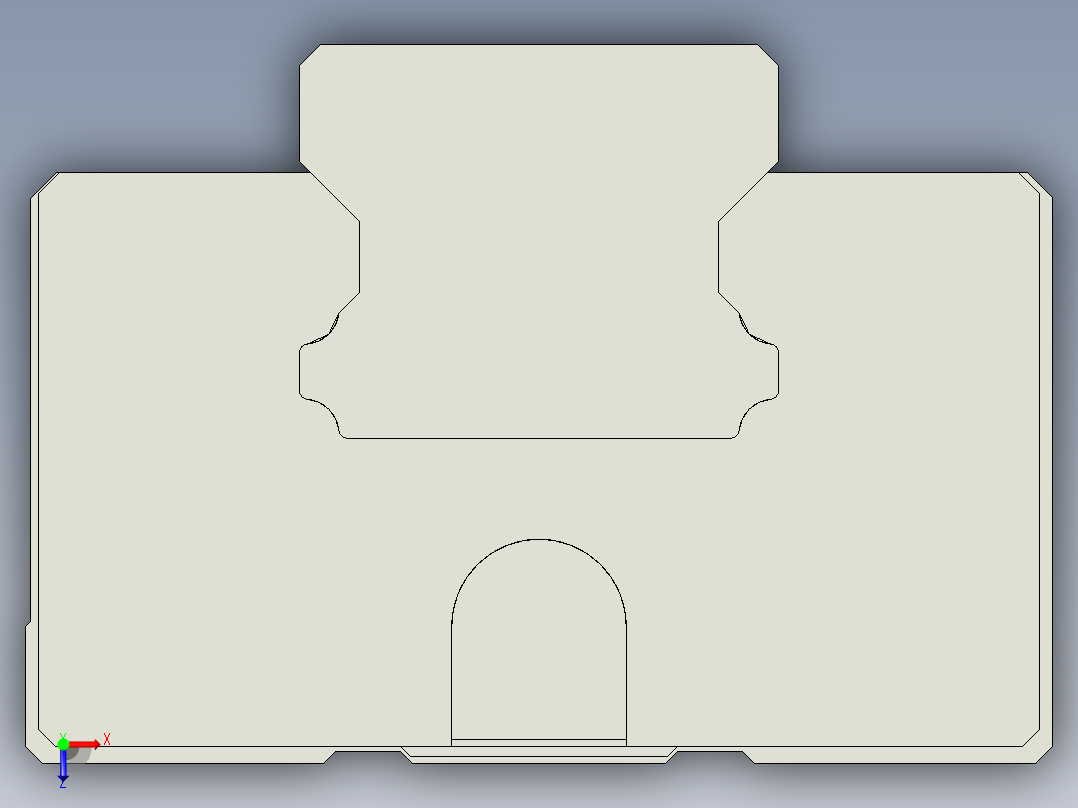 银泰PMI-SME30-SB.igs俯视图
